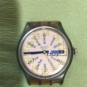 Swatch Watch Spanish vintage